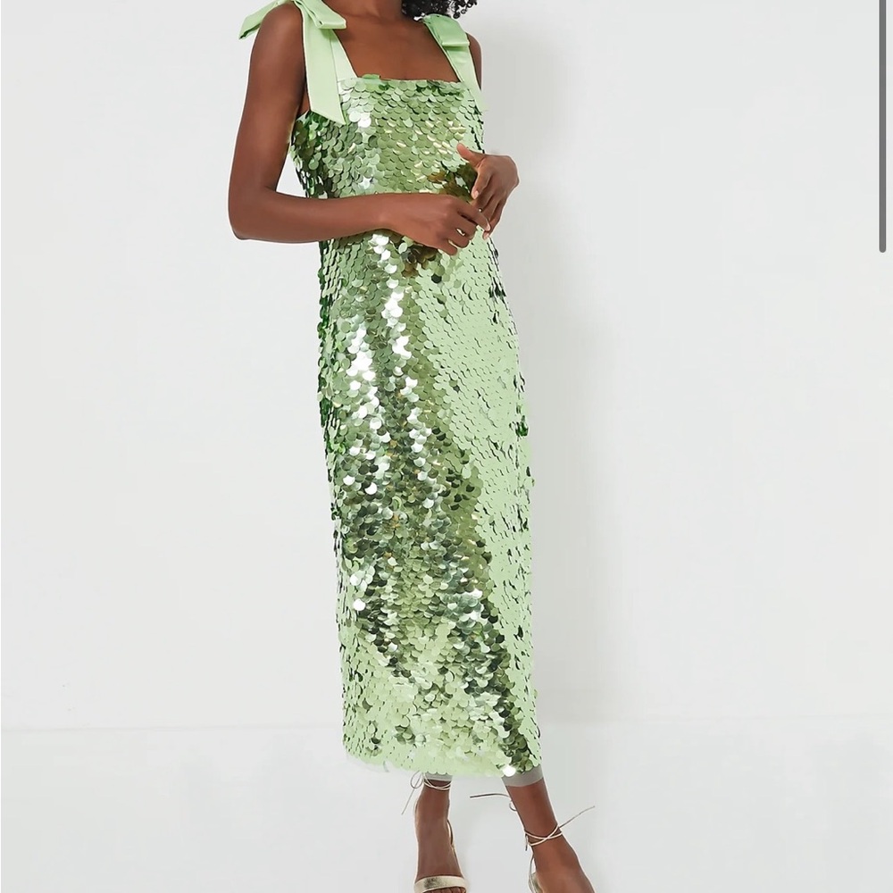 Tuckernuck Green Sequin Dress